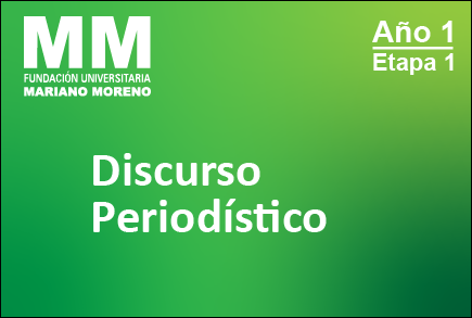 Discurso Periodístico - Periodismo