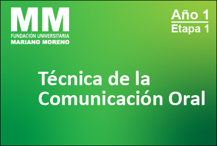 Técnica de la Comunicación Oral - Periodismo