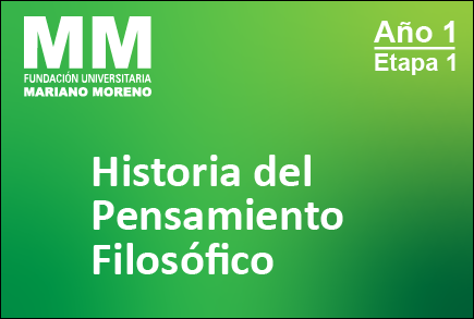 Historia del Pensamiento Filosófico - Periodismo