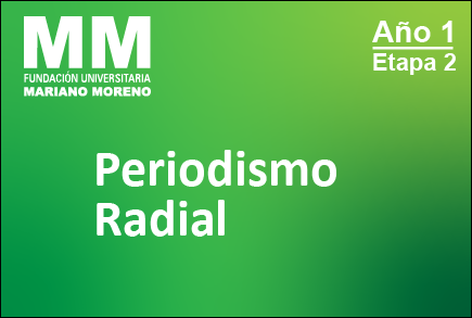 Periodismo Radial - Periodismo