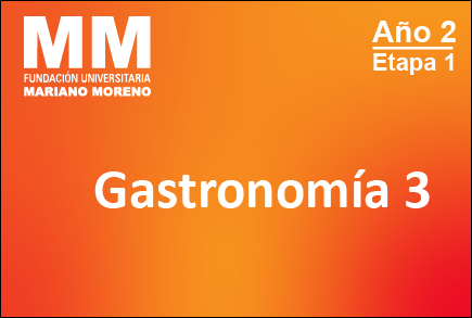 Gastronomía III - Gastronomía