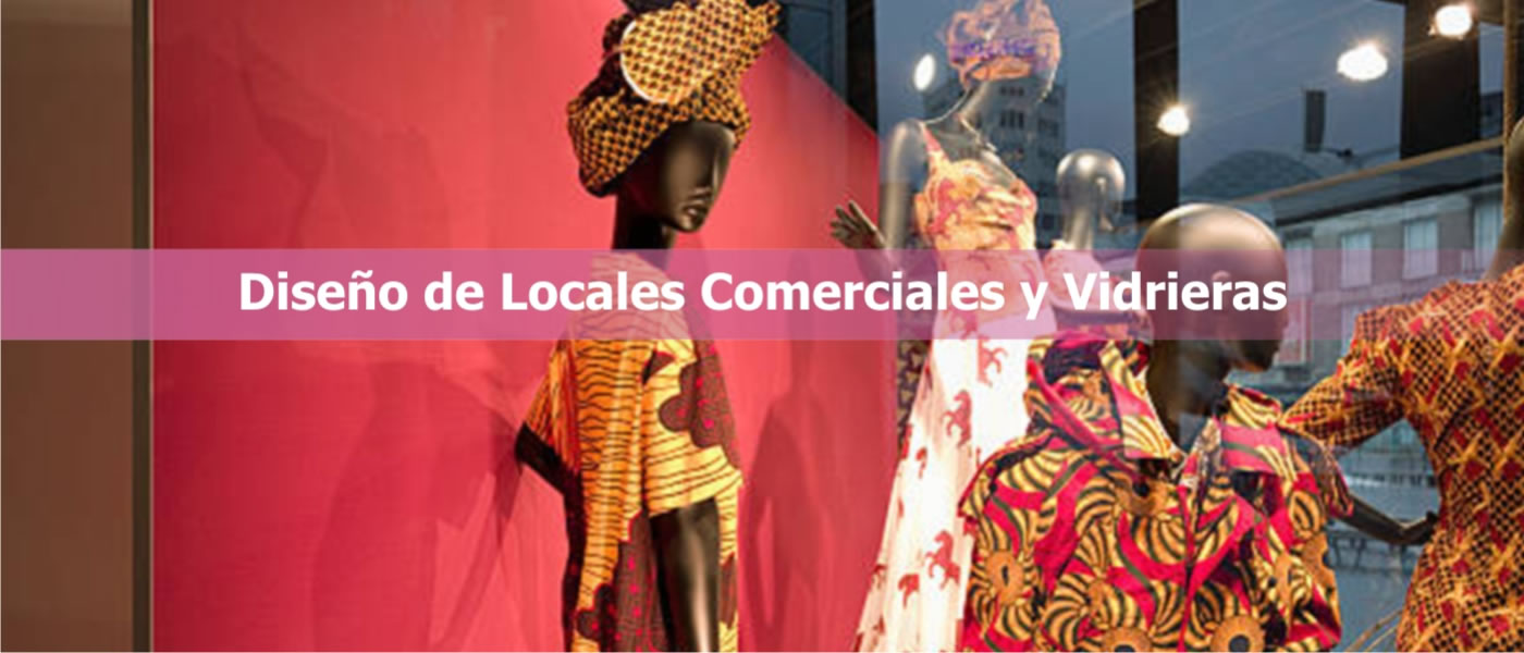 Diseño de Locales Comerciales y Vidrieras Online - Agosto 2025